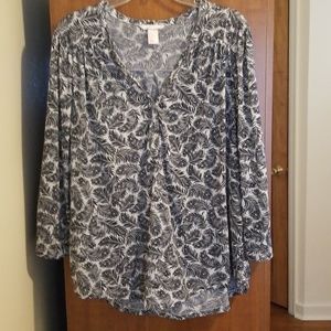 H&M feather top